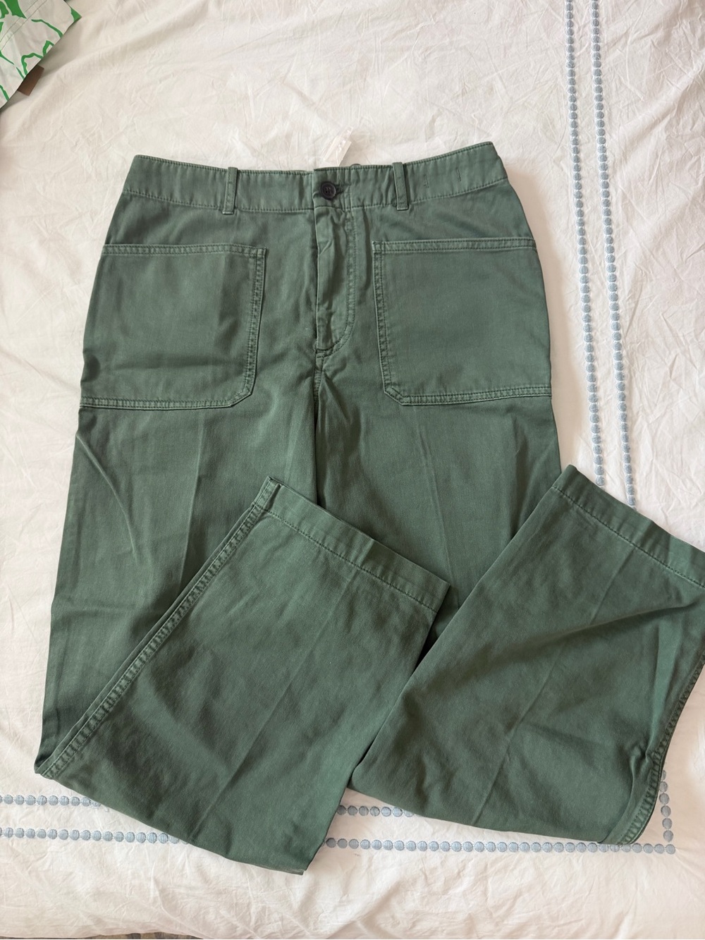 Madewell Green Utility Pants
